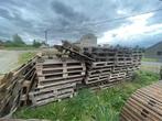 80 Palettes en bois en l’état - idéal bois chauffage, Enlèvement
