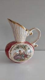 Vintage porseleinen bolkruik - Laeken - made in Belgium, Antiek en Kunst, Antiek | Vazen, Ophalen of Verzenden
