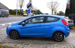 Ford Fiesta 1.6TDCi/Econetic/AIRCO/Alu.Velgen/GEKEURD, Auto's, Voorwielaandrijving, Stof, Zwart, 4 cilinders