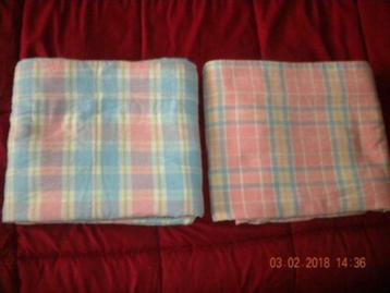 Flanelle bovenlakens (2-persoonsbed) 140/200 beschikbaar voor biedingen