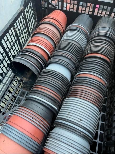 kweekpotten bloempotten 10,5 x 9 cm, Jardin & Terrasse, Pots de fleurs, Comme neuf, Synthétique, Intérieur, Balcon, Jardin, Moins de 40 cm