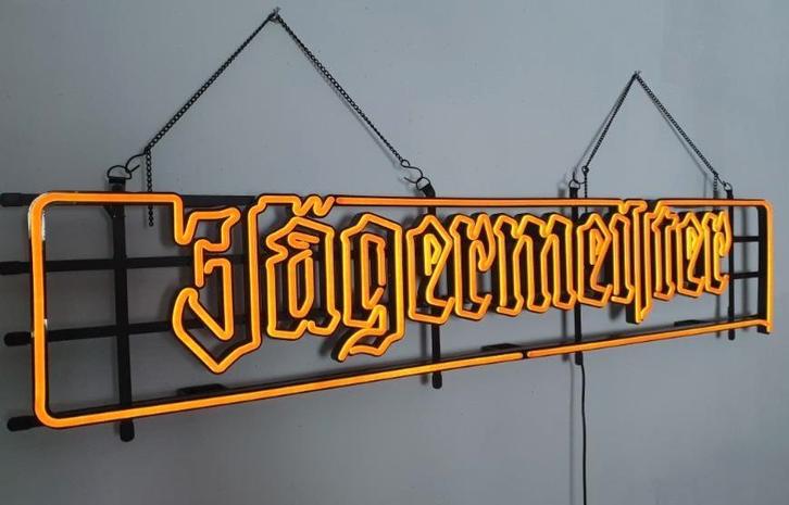 Jagermeister xl lichtreclame, Collections, Marques & Objets publicitaires, Neuf, Table lumineuse ou lampe (néon), Enlèvement