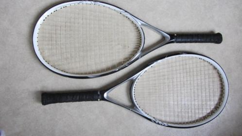 Tennis racket Wilson nCode Black Whisper, Sports & Fitness, Tennis, Utilisé, Raquette, Wilson, L2, Enlèvement ou Envoi
