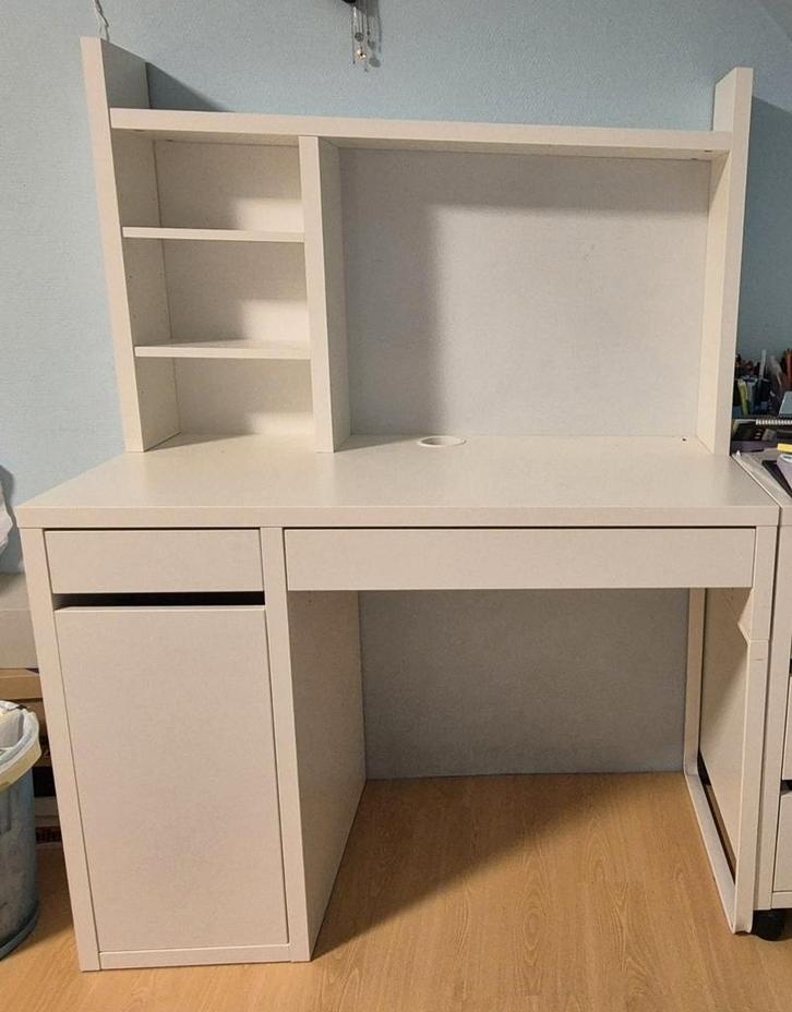Bureau Micke 105x50 blanc, Huis en Inrichting, Bureaus, Bureau, Ophalen