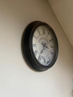 Grote klok landelijke stijl, Huis en Inrichting, Woonaccessoires | Klokken, Ophalen, Zo goed als nieuw, Analoog, Wandklok
