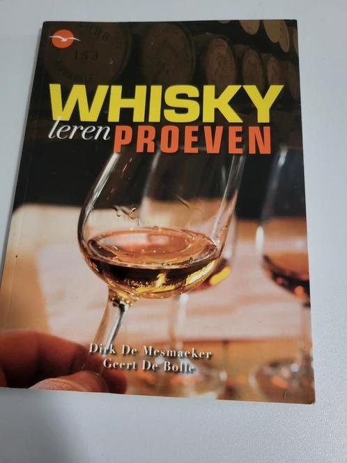 Dirk De Mesmaeker - Whisky leren proeven, Livres, Livres de cuisine, Utilisé, Enlèvement ou Envoi