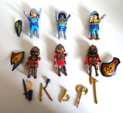 Playmobil 6 chevaliers avec accessoires, Enfants & Bébés, Jouets | Playmobil, Comme neuf, Playmobil en vrac, Enlèvement ou Envoi