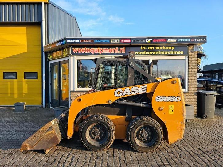Case SR160 WE1553, Zakelijke goederen, Machines en Bouw | Kranen en Graafmachines, Wiellader of Shovel
