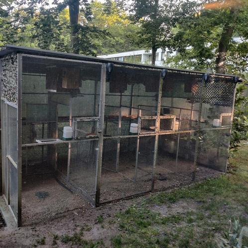 Veelzijdige Aluminium Volière, Dieren en Toebehoren, Vogels | Toebehoren, Gebruikt, Ophalen