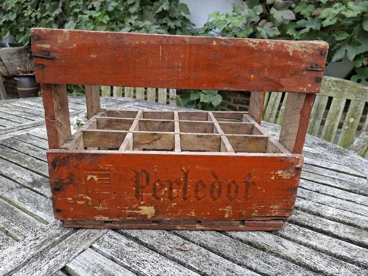 oude limonade bak PERLEMON BILZEN, jaren 1960, Antiquités & Art, Curiosités & Brocante, Enlèvement ou Envoi