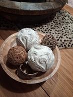 Schaal dia 25cm met decoratie, Ophalen of Verzenden, Schaal