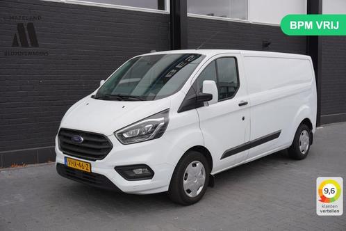 Ford Transit Custom 2.0 TDCI 130PK Automaat L2 EURO 6 - Airc, Auto's, Bestelwagens en Lichte vracht, Bedrijf, ABS, Adaptive Cruise Control