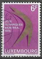 Luxemburg 1976 - Yvert 881 - Olympische Spelen Montreal (ST), Postzegels en Munten, Verzenden, Luxemburg, Gestempeld