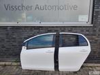 Toyota Yaris 2 2005 -2013 deur portier links achter wit €150, Auto-onderdelen, Ophalen of Verzenden, Gebruikt, Toyota, Deur