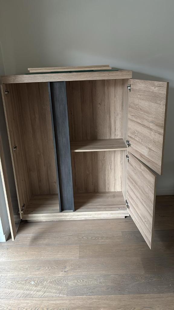 Buffetkast, Huis en Inrichting, Kasten | Buffetkasten, Zo goed als nieuw, 150 tot 200 cm, 100 tot 150 cm, 25 tot 50 cm, Met deur(en)