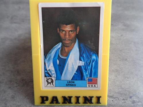 PANINI STICKER LEON SPINKS  NR 180   MONTREAL  76  ANNO 1976, Hobby en Vrije tijd, Stickers en Plaatjes, Sticker, Ophalen of Verzenden