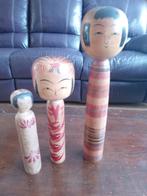 3 poupées Kokeshi, Enlèvement