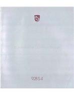 Porsche 928 S4 brochure 1986 duits, Boeken, Auto's | Folders en Tijdschriften, Ophalen of Verzenden, Zo goed als nieuw, Porsche