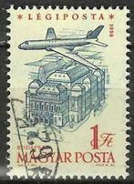 Hongarije 1958/1959 - Yvert 216PA - Zicht op Steden (ST), Timbres & Monnaies, Timbres | Europe | Hongrie, Affranchi, Envoi
