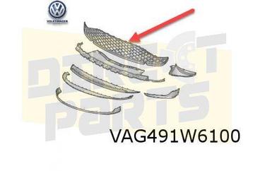Volkswagen ID.4 (11/20-) voorbumpergrille midden (9B9 satijn beschikbaar voor biedingen