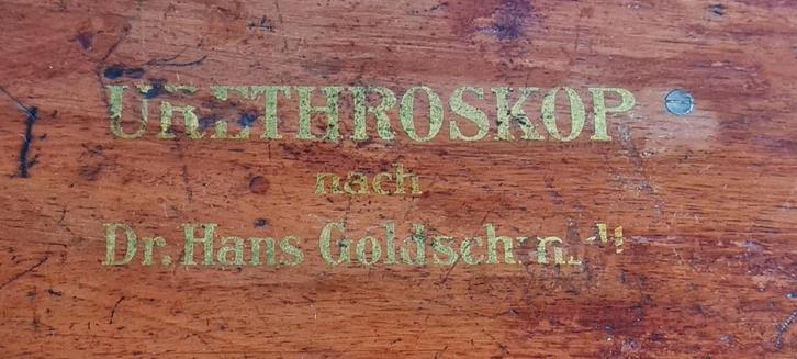 Boîte urétéroscopique ancienne Louis Loewenstein acajou UNIQ, Antiquités & Art, Antiquités | Outils & Instruments, Enlèvement ou Envoi