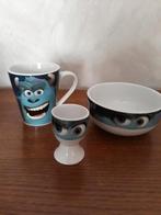 Disney Pixar Monsters  ontbijtset kop, kom, eierdopje NIEUW, Ophalen, Overige figuren, Nieuw, Overige typen