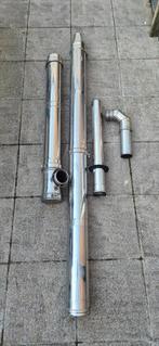 Cheminée inox pour poêle à pellets, Poêle