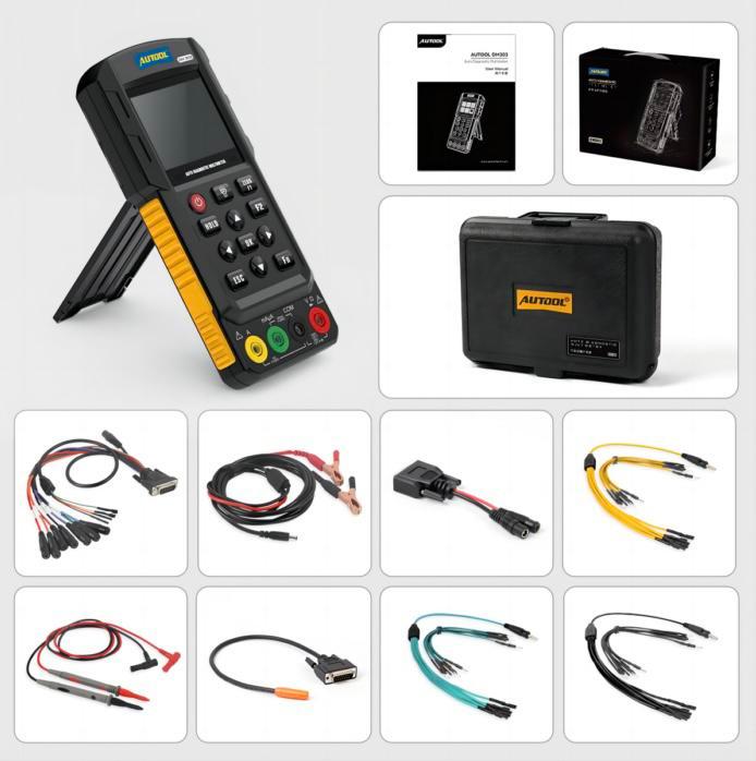 Autool Dm303 Auto Diagnostische Multimeter Auto, Doe-het-zelf en Bouw, Meetapparatuur, Nieuw, Ophalen of Verzenden
