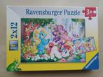 Magische eenhoorns - Puzzels 2 x 12 stukjes, Ophalen of Verzenden, 10 tot 50 stukjes, Gebruikt, 2 tot 4 jaar