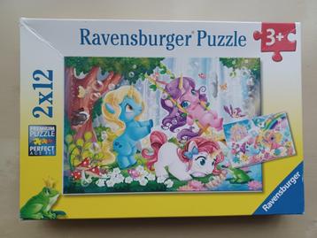 Magische eenhoorns - Puzzels 2 x 12 stukjes beschikbaar voor biedingen