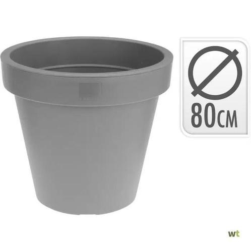 Bloempot 80 diameter x 80 cm breed x 69 hoog, Tuin en Terras, Bloempotten, Nieuw, Kunststof, Binnen, Balkon, Tuin, Rond, Ophalen