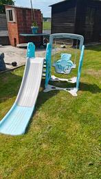 Glijbaan met schommel voor een peuter, Kinderen en Baby's, Speelgoed | Buiten | Speeltoestellen, Ophalen, Zo goed als nieuw, Glijbaan