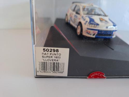 Ninco Fiat Punto Super 1600 "Llovera" NC 5 Motor Ref 50298, Kinderen en Baby's, Speelgoed | Racebanen, Nieuw, Racebaan, Elektrisch