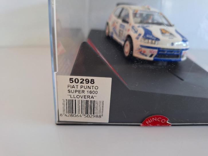 Ninco Fiat Punto Super 1600 "Llovera" NC 5 Motor Ref 50298, Kinderen en Baby's, Speelgoed | Racebanen, Nieuw, Racebaan, Elektrisch