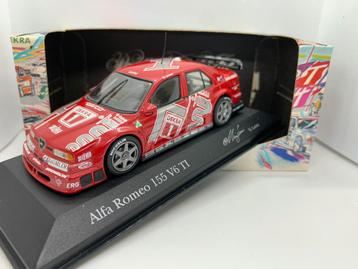 Alfa Romeo 155 V6 Ti DTM #1 N.Larini 1994 - MiniChamps beschikbaar voor biedingen