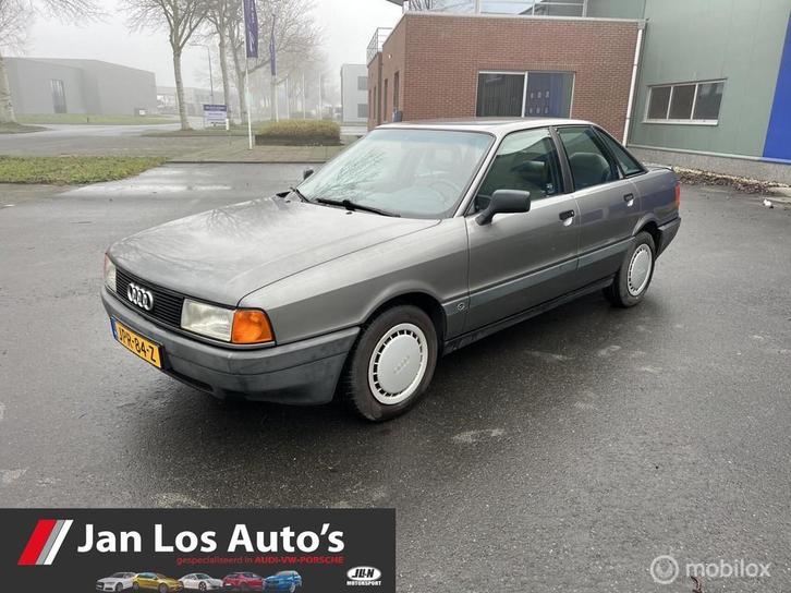Audi 80 1.8 E, Auto's, Oldtimers, Te koop, Centrale vergrendeling, Elektrische buitenspiegels, Elektrische ramen, Metaalkleur