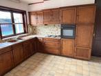 Keuken, Huis en Inrichting, Keuken | Complete keukens, Ophalen, Gebruikt, Bruin, Hoekkeuken