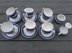 Vintage porseleinen 12 delig koffieservies, Antiek en Kunst, Ophalen