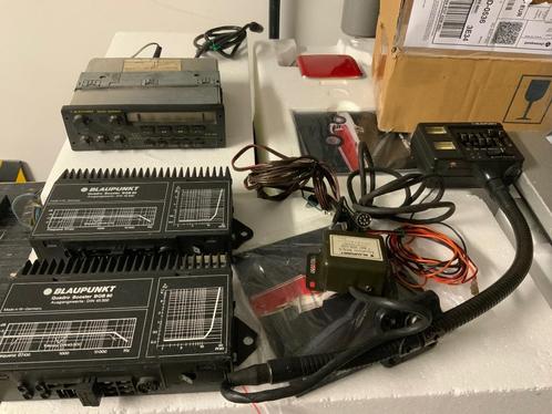Zeer leuke retro Blaupunkt set voor oldtimer Porsche, Benz,., Auto diversen, Autoradio's, Gebruikt, Ophalen of Verzenden