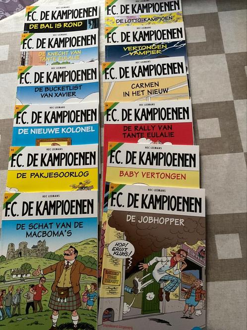 Fc De kampioenen : strips aan 3,50 €/stuk, Boeken, Humor, Zo goed als nieuw, Ophalen of Verzenden