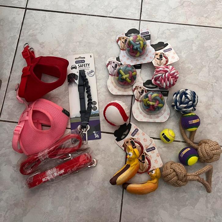 Nieuw hondenspeelgoed en accessoires te koop!!, Dieren en Toebehoren, Honden-accessoires, Nieuw, Ophalen