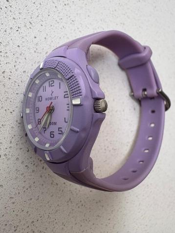 Horloge paars Nowley voor kinderen beschikbaar voor biedingen
