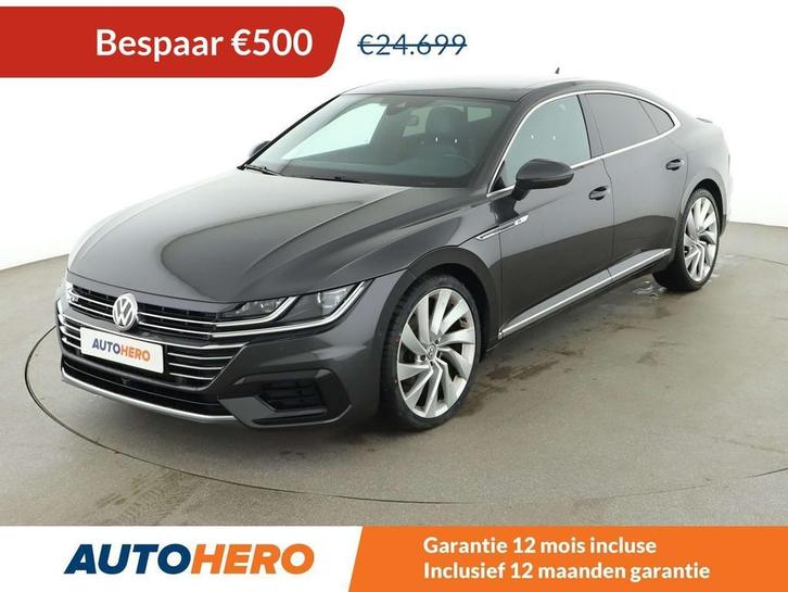 Volkswagen Arteon 2.0 TDI R-Line (bj 2019, automaat), Auto's, Volkswagen, Te koop, Arteon, 360° camera, ABS, Achteruitrijcamera