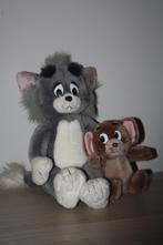 Tom en Jerry knuffels , mooie staat , 30 en 15 cm, Collections, Personnages de BD, Autres types, Looney Tunes, Utilisé, Enlèvement ou Envoi