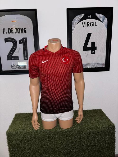 Turkije thuisshirt 2016-2018, Sport en Fitness, Voetbal, Zo goed als nieuw, Shirt, Maat S, Verzenden