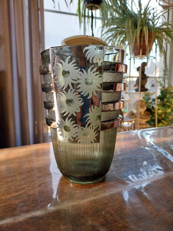 Val Saint Lambert vaas, Antiek en Kunst, Antiek | Vazen, Ophalen