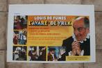 filmaffiche Louis De Funes l'avare 1980 filmposter, Verzamelen, Posters, Rechthoekig Liggend, Ophalen of Verzenden, Zo goed als nieuw