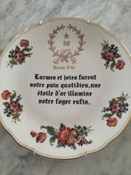 Assiette en porcelaine  de Bavière pour noces d'or, Enlèvement