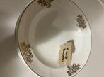 Antiek servies Boch soepterrine + 6 borden '30-'50, Antiek en Kunst, Ophalen