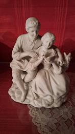 Porselein biscuit - verliefd koppel, Antiek en Kunst, Ophalen